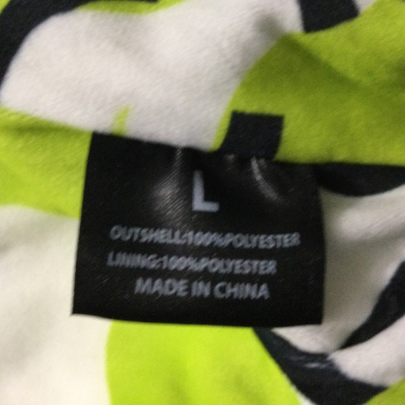 CREATE 2MRW MEN'S BOMBER JACKET CS9627 Blue/Wht - Picture 9 of 11